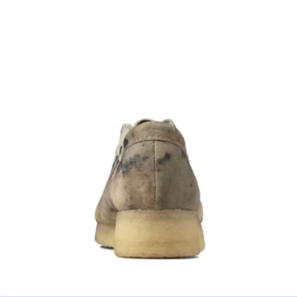 Clarks Wallabee off white camoflage main image 6